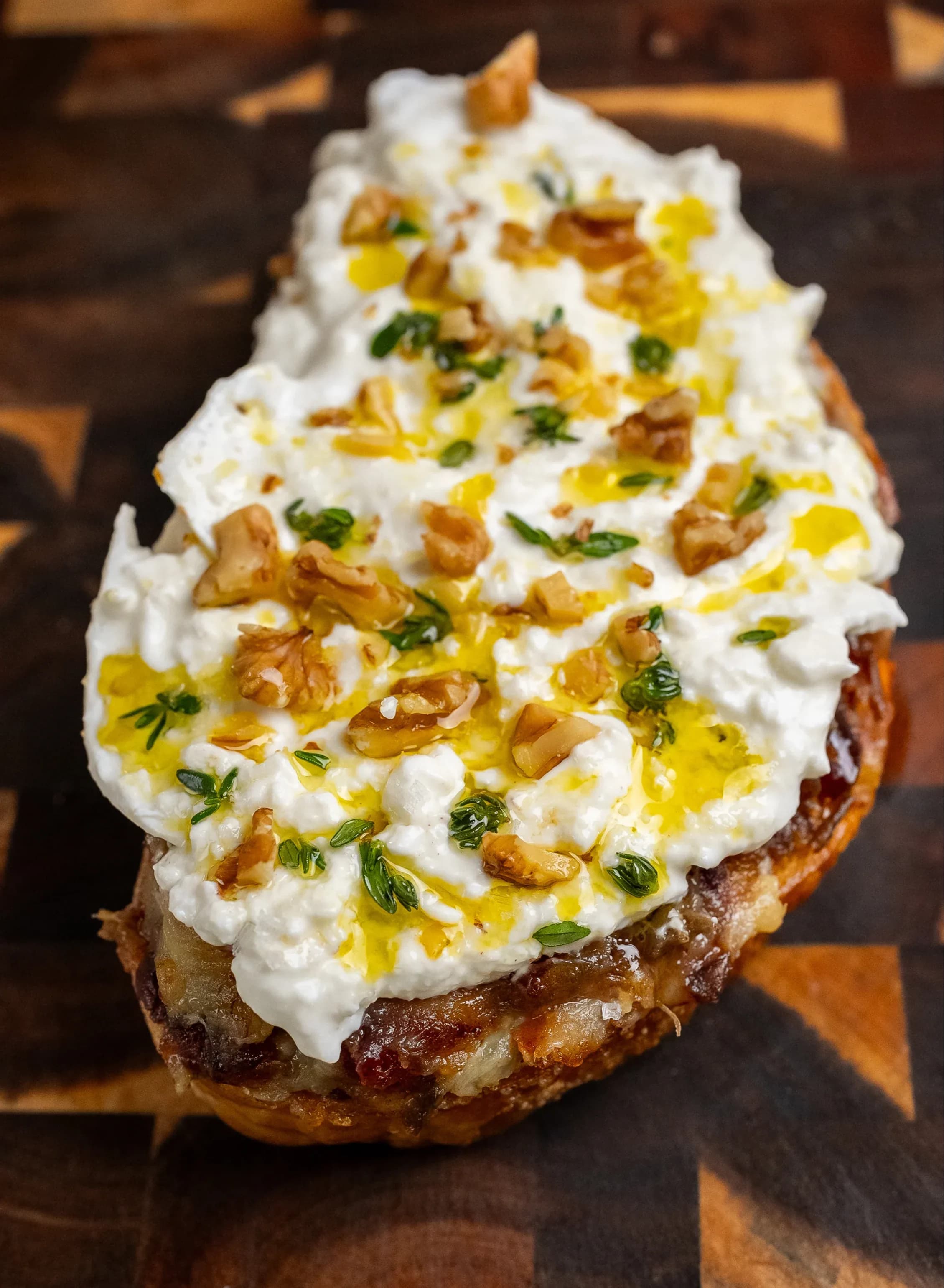 Picture for Date, Banana & Burrata Toast