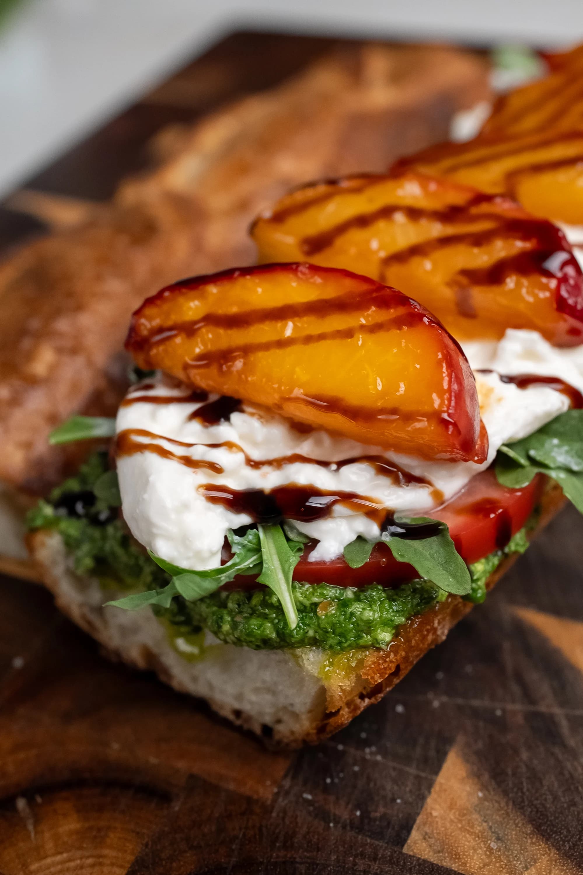 Picture for Peach, Pesto & Burrata Sandwich
